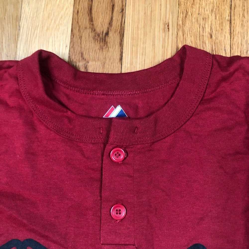New Majestic Diamondbacks Shirt Mens XL Red Arizo… - image 4