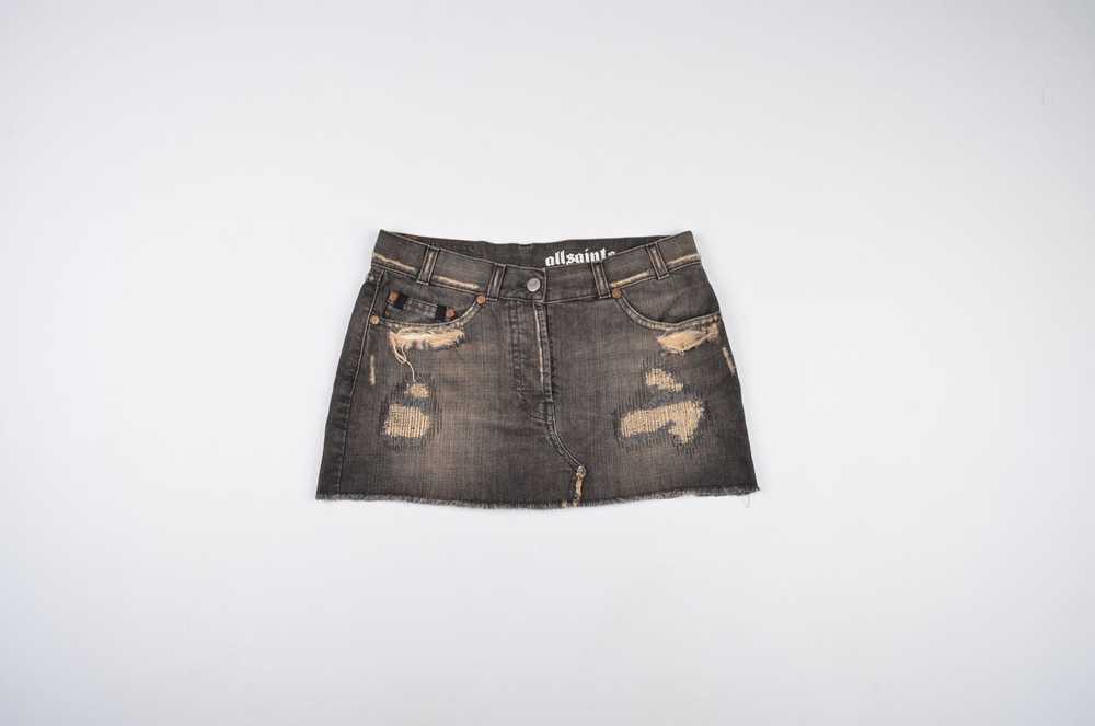 Allsaints Allsaints Mini Denim Grunge Distressed … - image 1