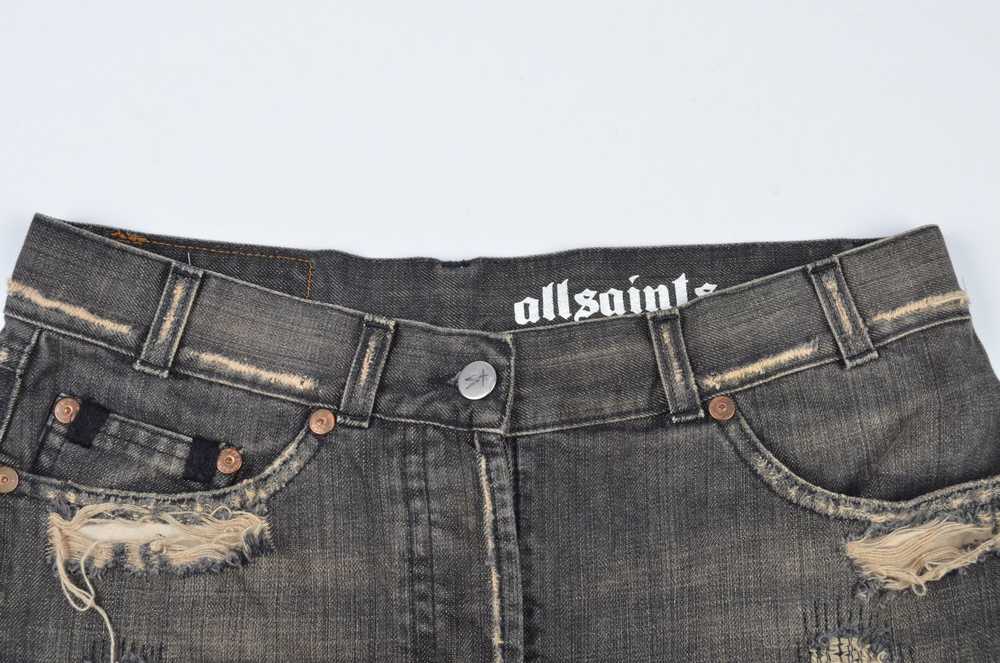 Allsaints Allsaints Mini Denim Grunge Distressed … - image 2