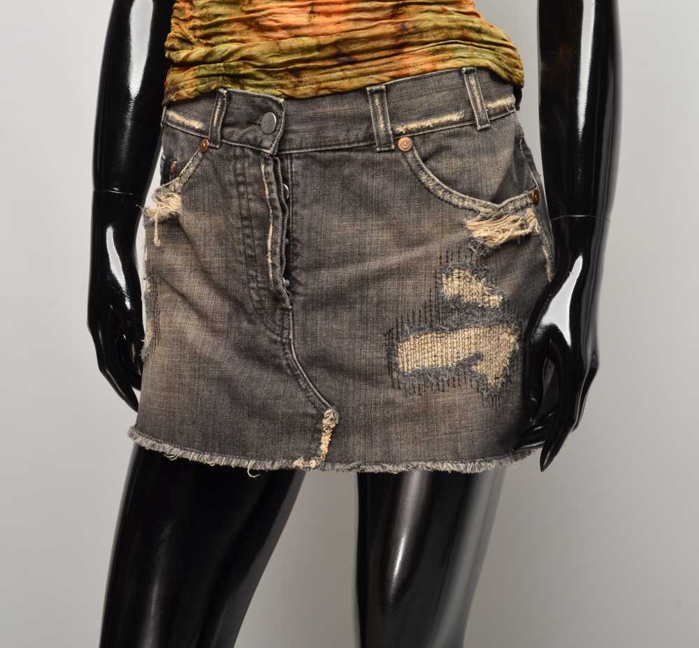 Allsaints Allsaints Mini Denim Grunge Distressed … - image 2