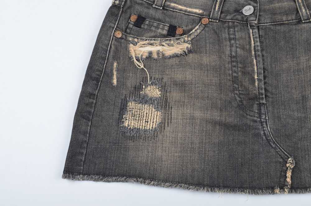 Allsaints Allsaints Mini Denim Grunge Distressed … - image 3