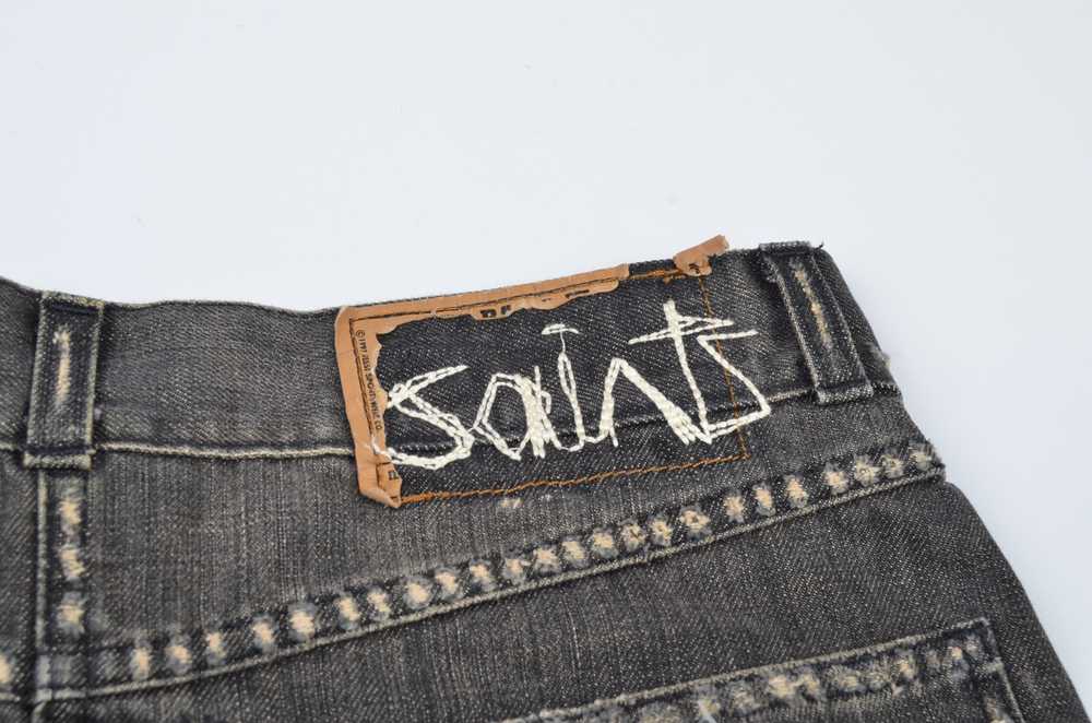 Allsaints Allsaints Mini Denim Grunge Distressed … - image 9