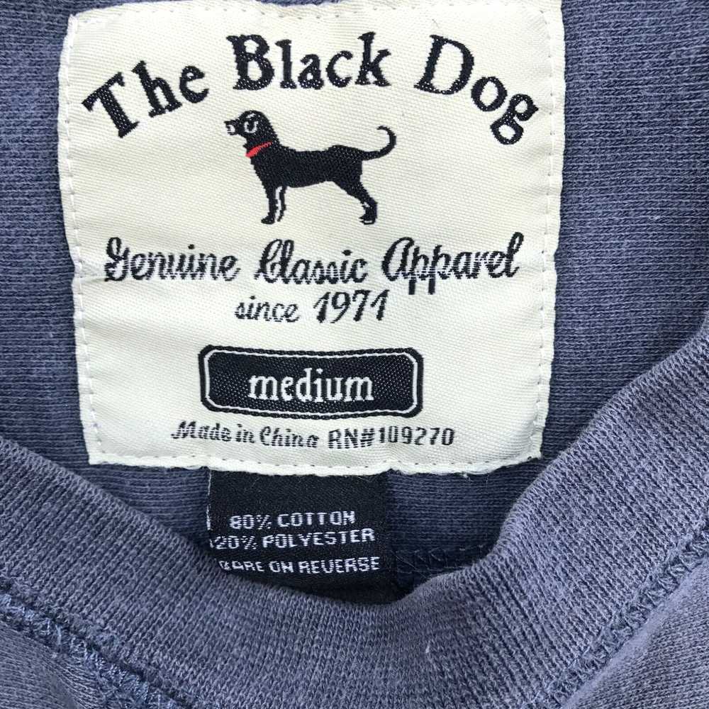 Vintage The Black Dog Sweater Adult Medium Blue H… - image 2