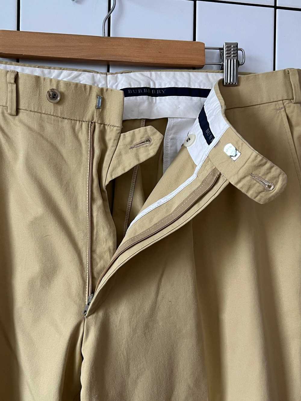 Burberry × Vintage BURBERRY Pants Suit Trousers B… - image 9