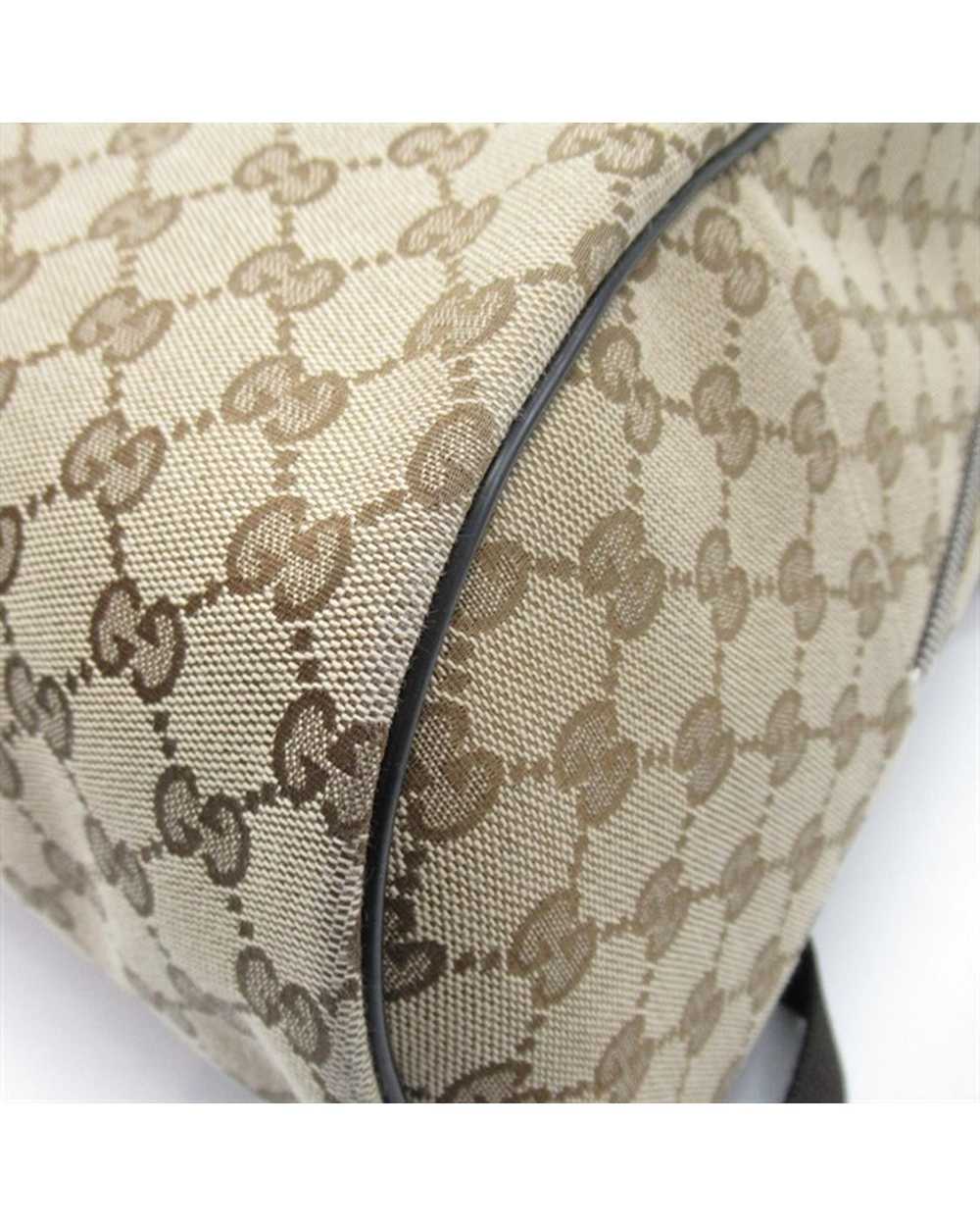 Gucci Canvas Backpack in Brown with GG Pattern - … - image 8