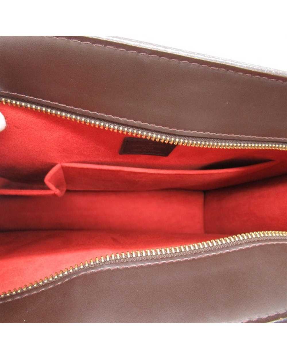 Louis Vuitton Designer Damier Ebene Shoulder Bag … - image 5