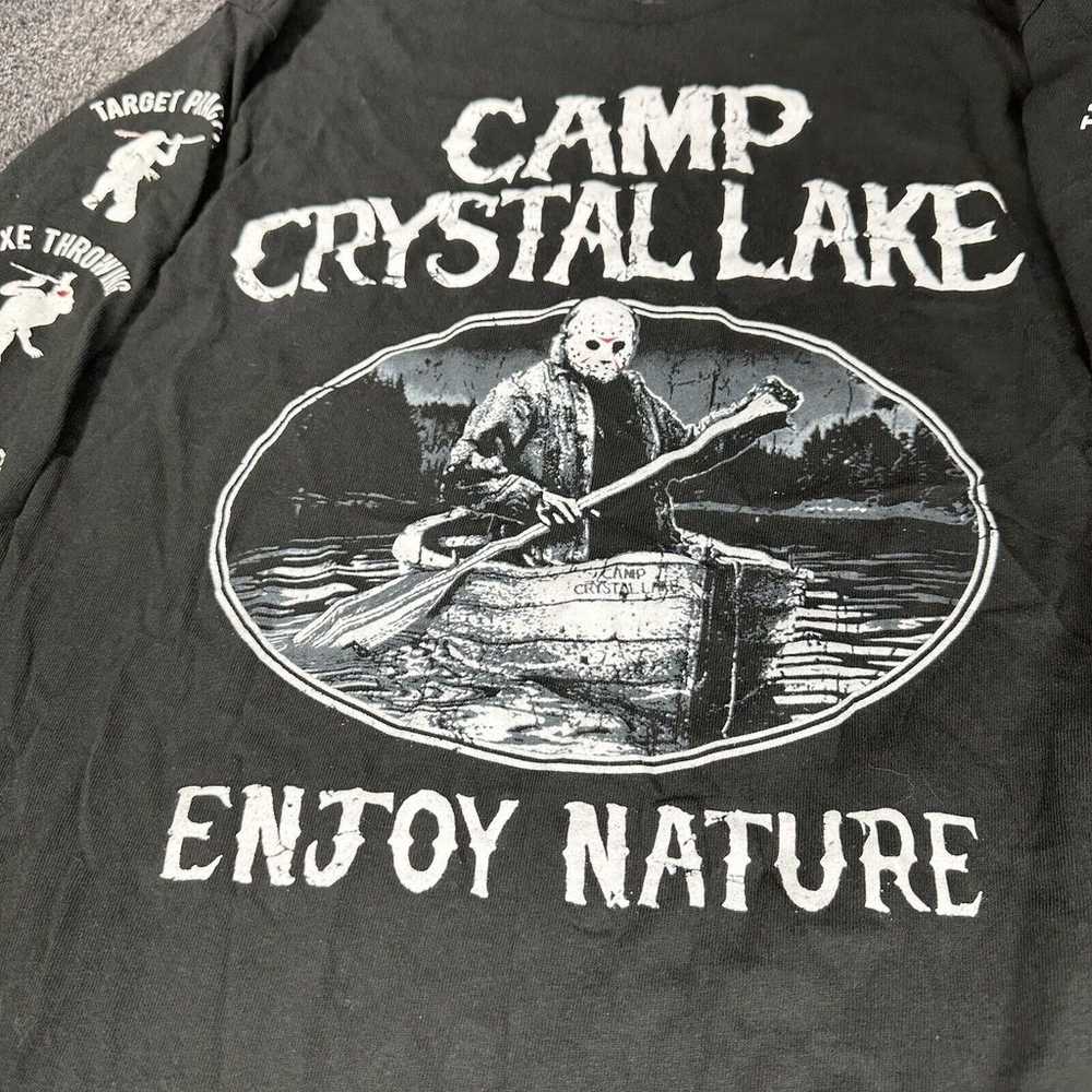 Friday The 13th Shirt Mens Small Black Jason Voor… - image 7