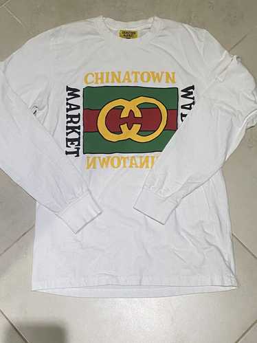 Market Market x ChinatownMarket Gucci Bootleg Whi… - image 1