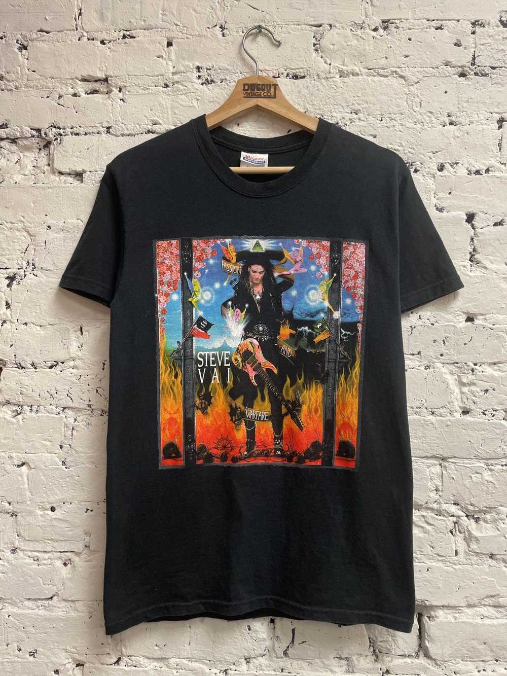 Band Tees Steve Vai Passion And Warfare Band Shirt - image 1