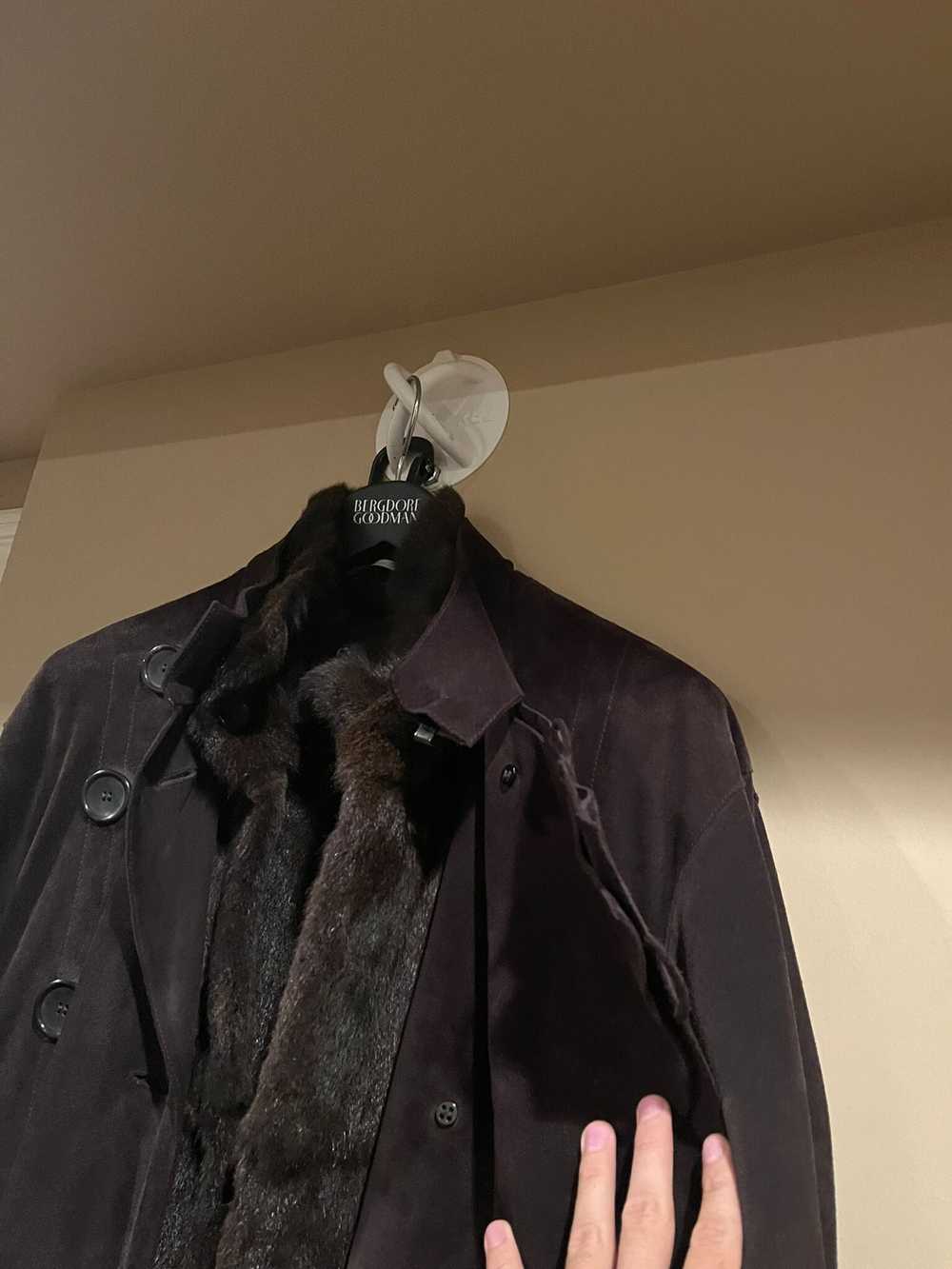 Gucci × Tom Ford Long Coat in Dark Brown - image 3