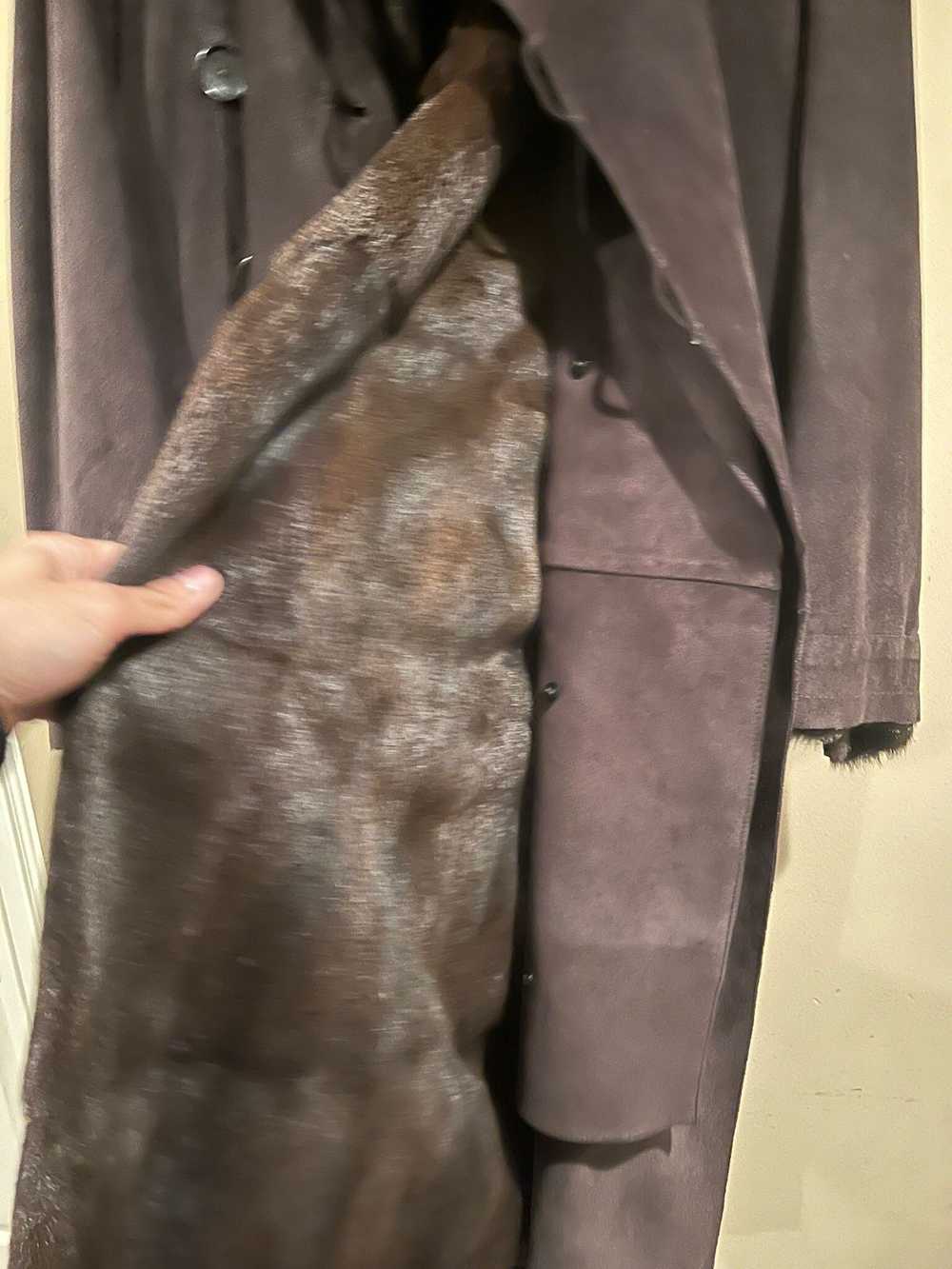 Gucci × Tom Ford Long Coat in Dark Brown - image 4