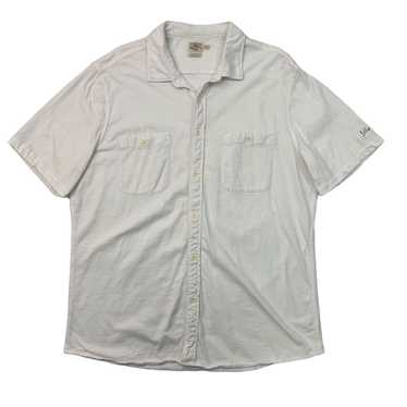 Faherty Faherty Button Up Shirt Mens XXL 2XL Whit… - image 1