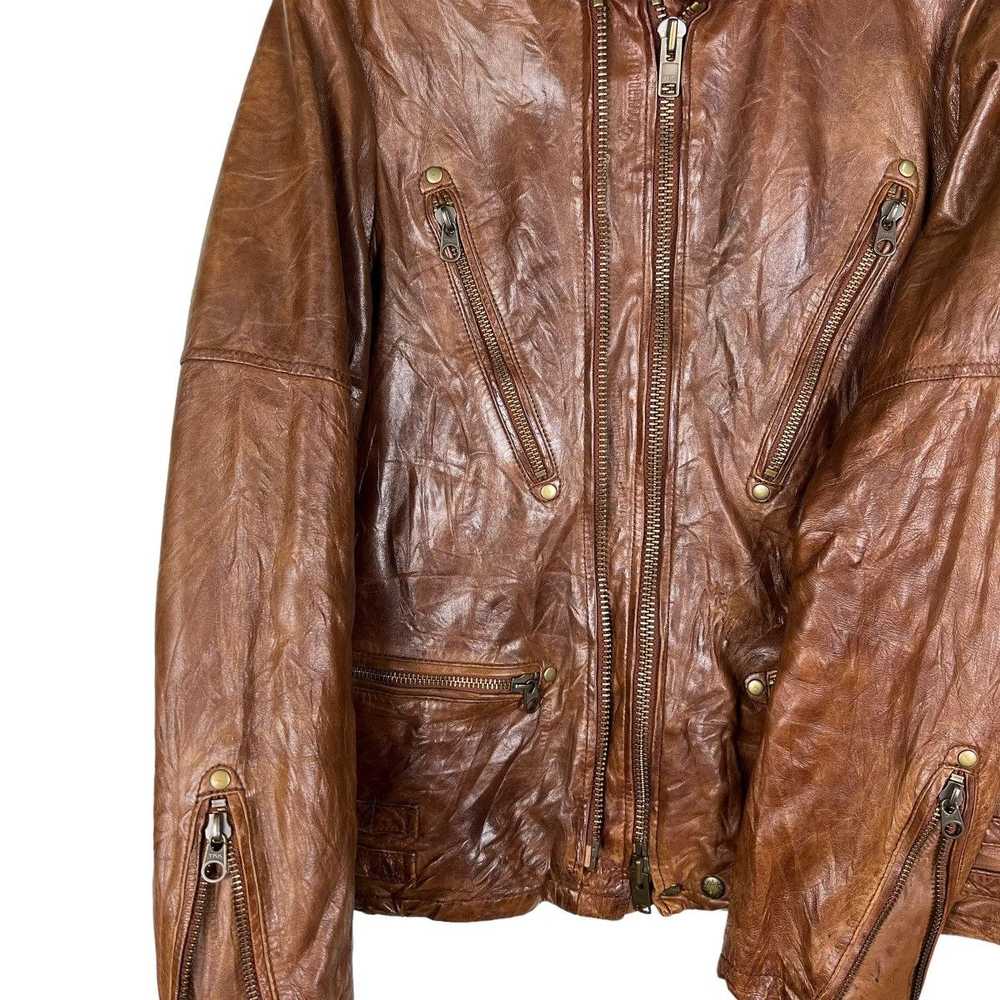 Avirex × Avirex Varsity Jacket × Leather Jacket �… - image 10