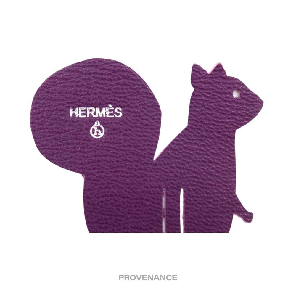 Hermes 🔴 Hermes Petit h Squirrel Charm - Purple … - image 2