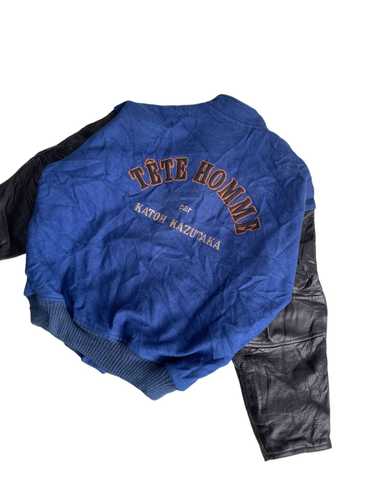 Tete Homme × Varsity Jacket 1980s Tete Homme Katoh