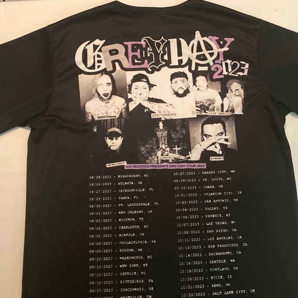 Greyday 2023 concert shirt - image 4