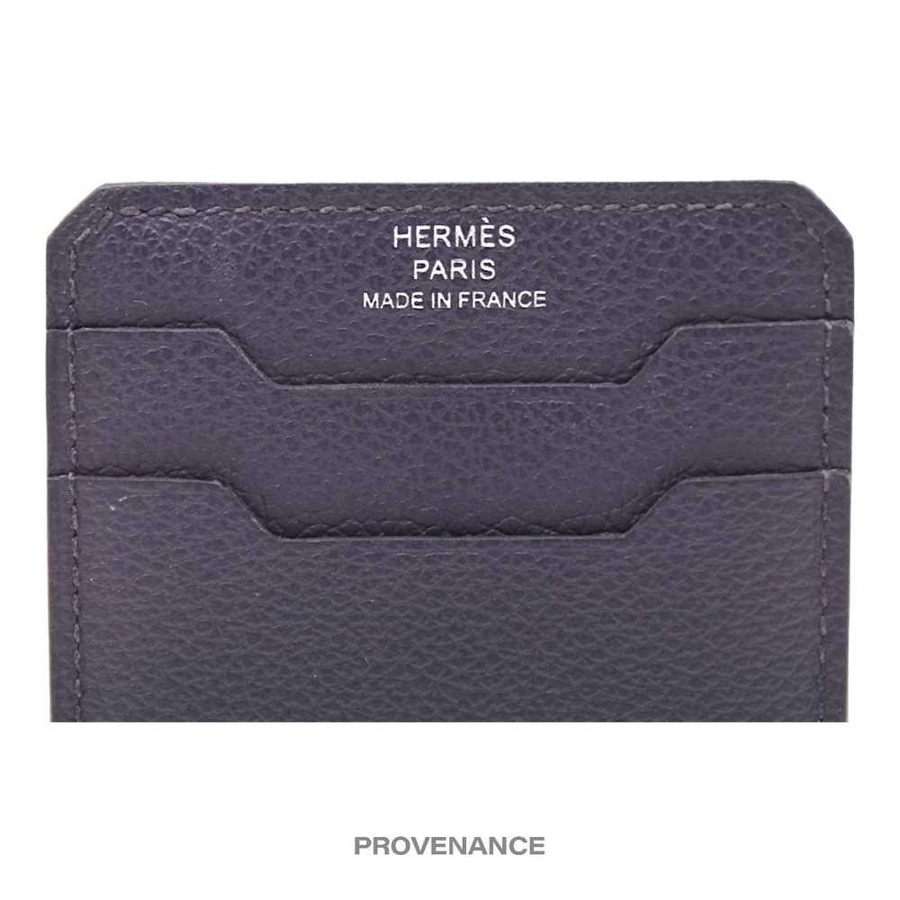 Hermes 🔴 Hermès City 3CC Card Wallet - Bleu Nuit… - image 6