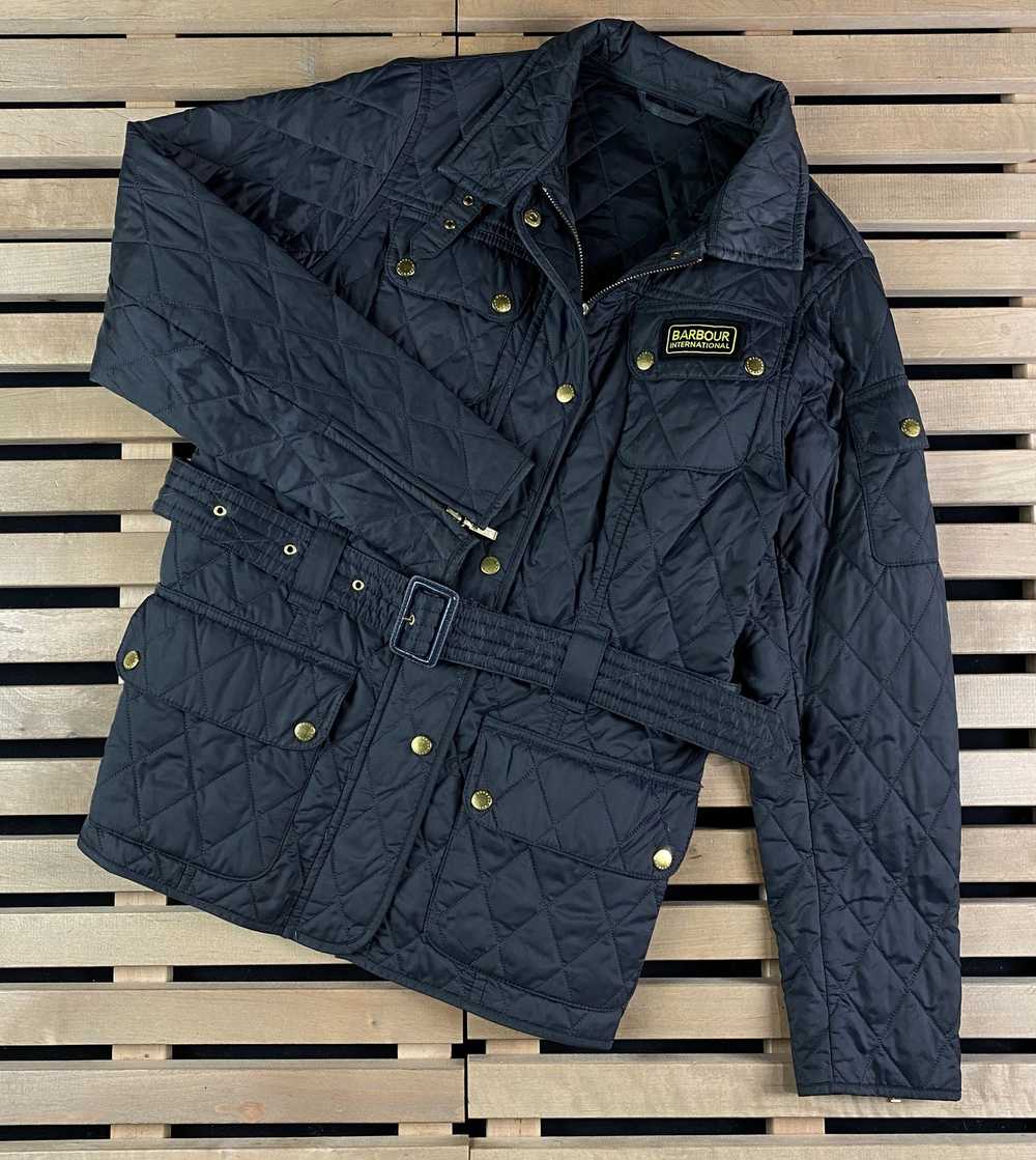 Barbour × Luxury Women’s Quilted Bomber Jacket Ba… - image 1