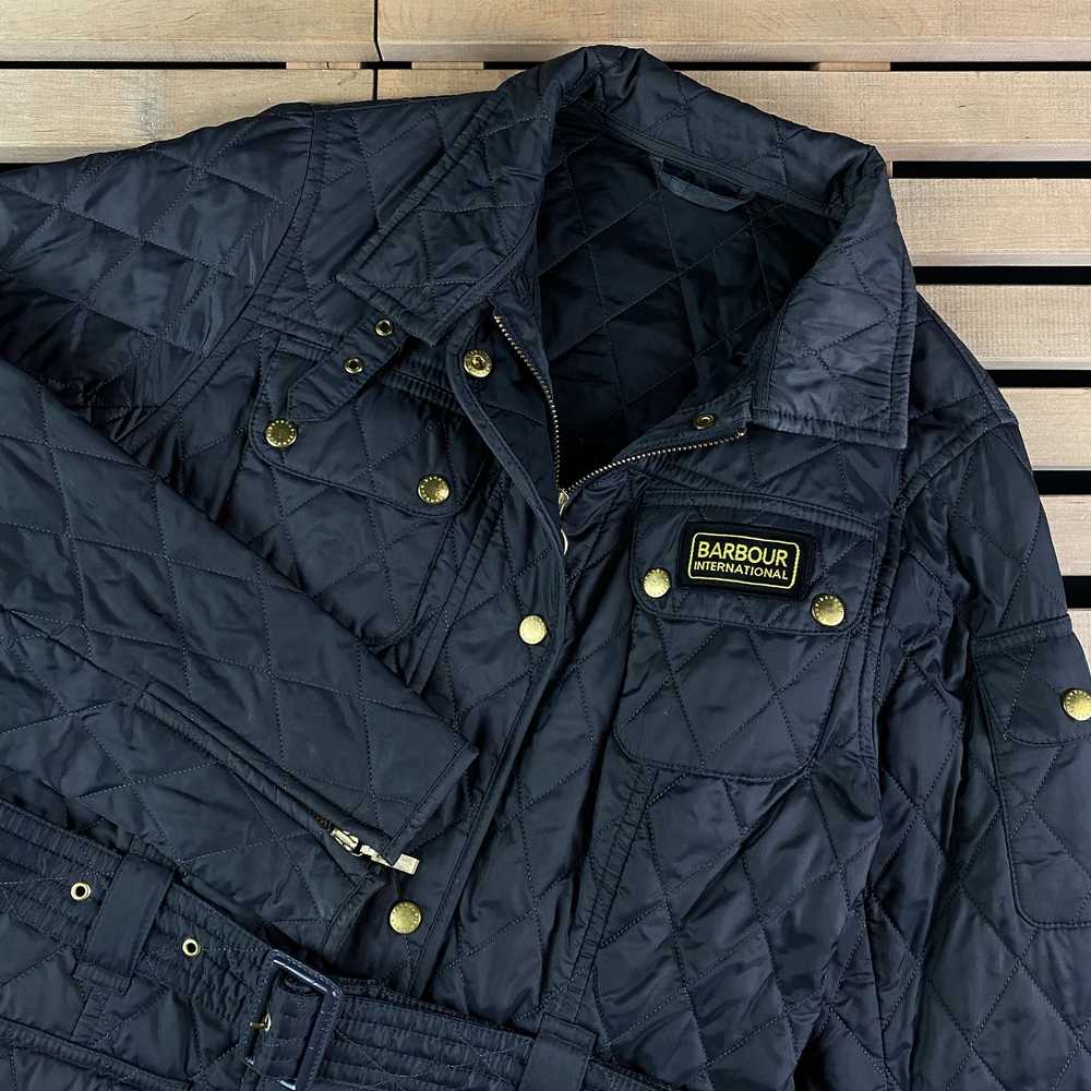 Barbour × Luxury Women’s Quilted Bomber Jacket Ba… - image 2