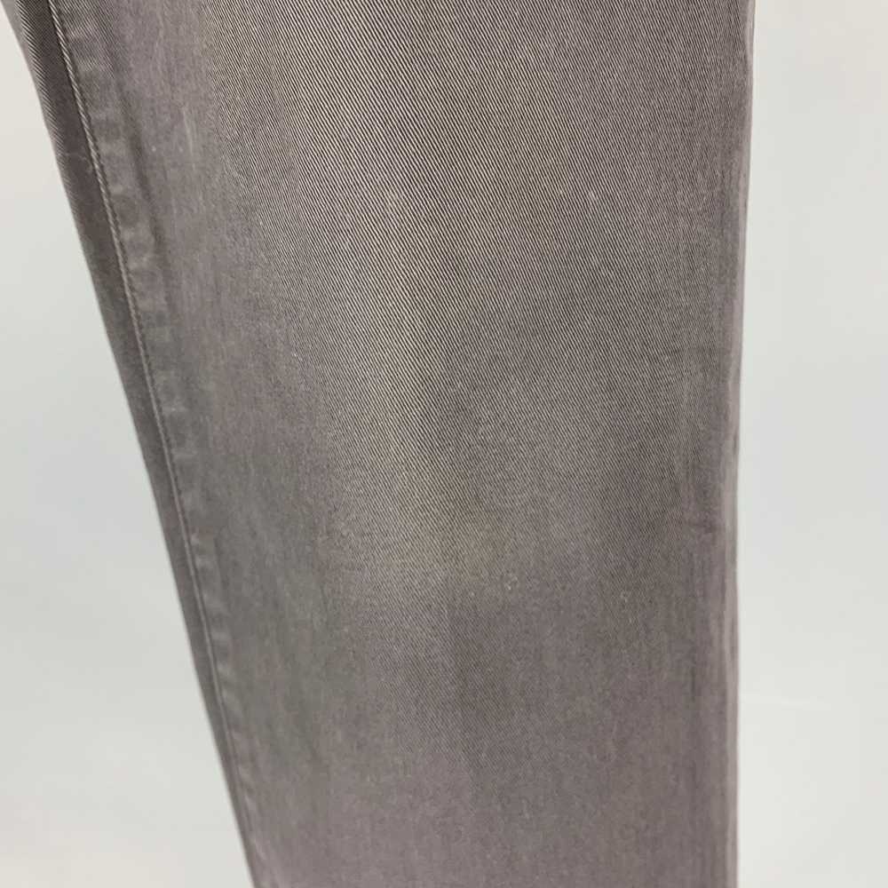 Fendi Grey Charcoal Cotton Blend Flat Front Casua… - image 6