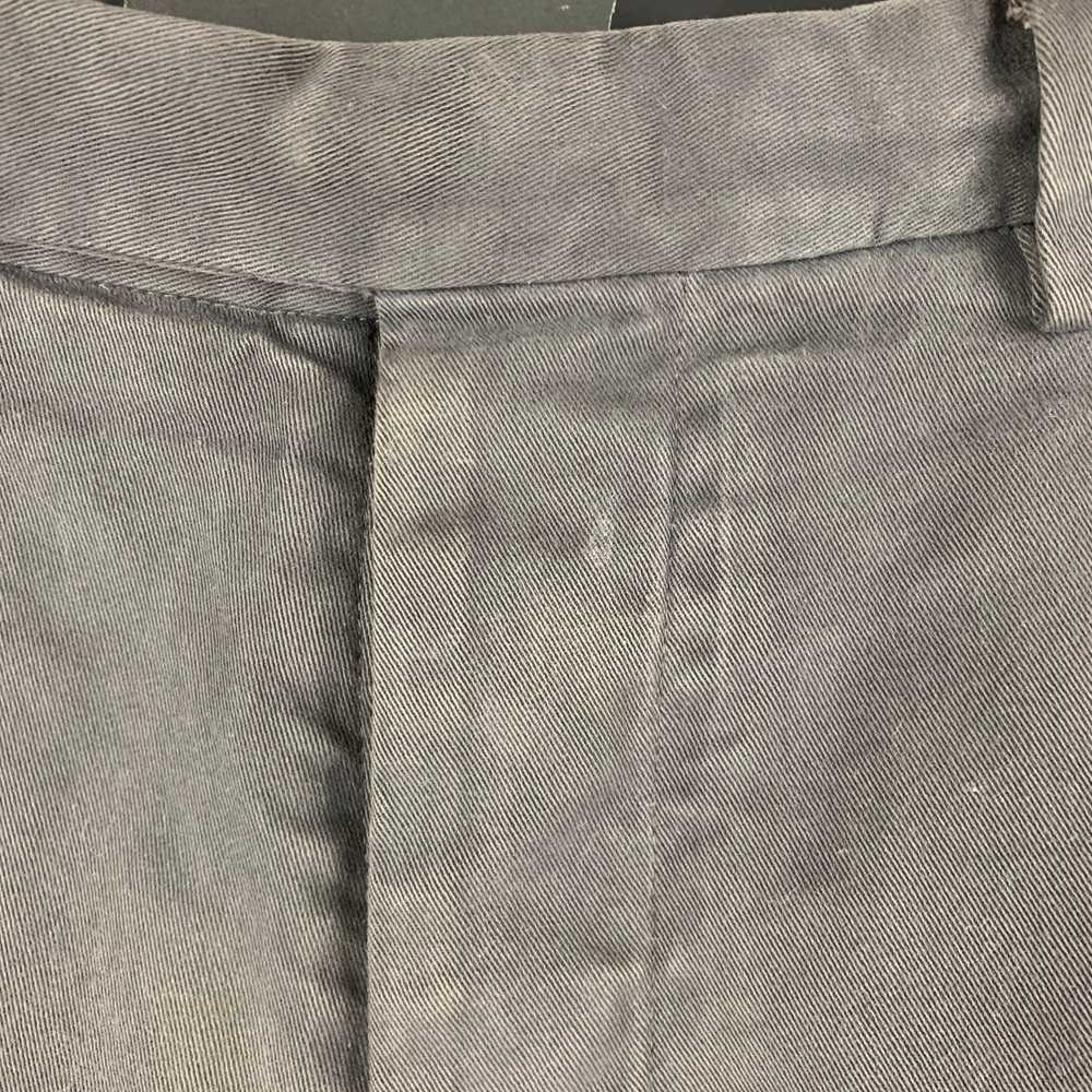 Fendi Grey Charcoal Cotton Blend Flat Front Casua… - image 8