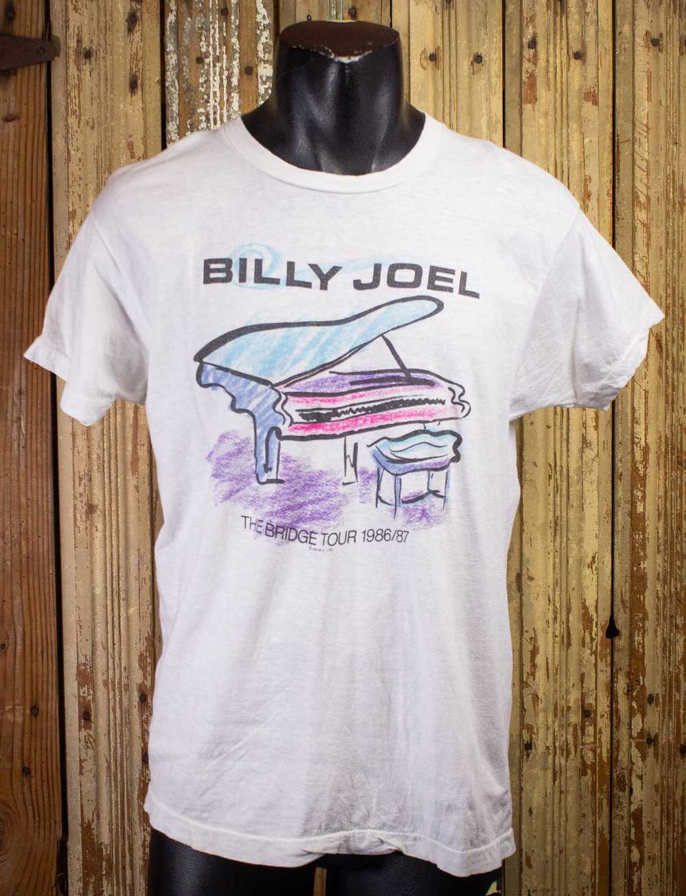 Band Tees × Vintage Vintage Billy Joel The Bridge… - image 1