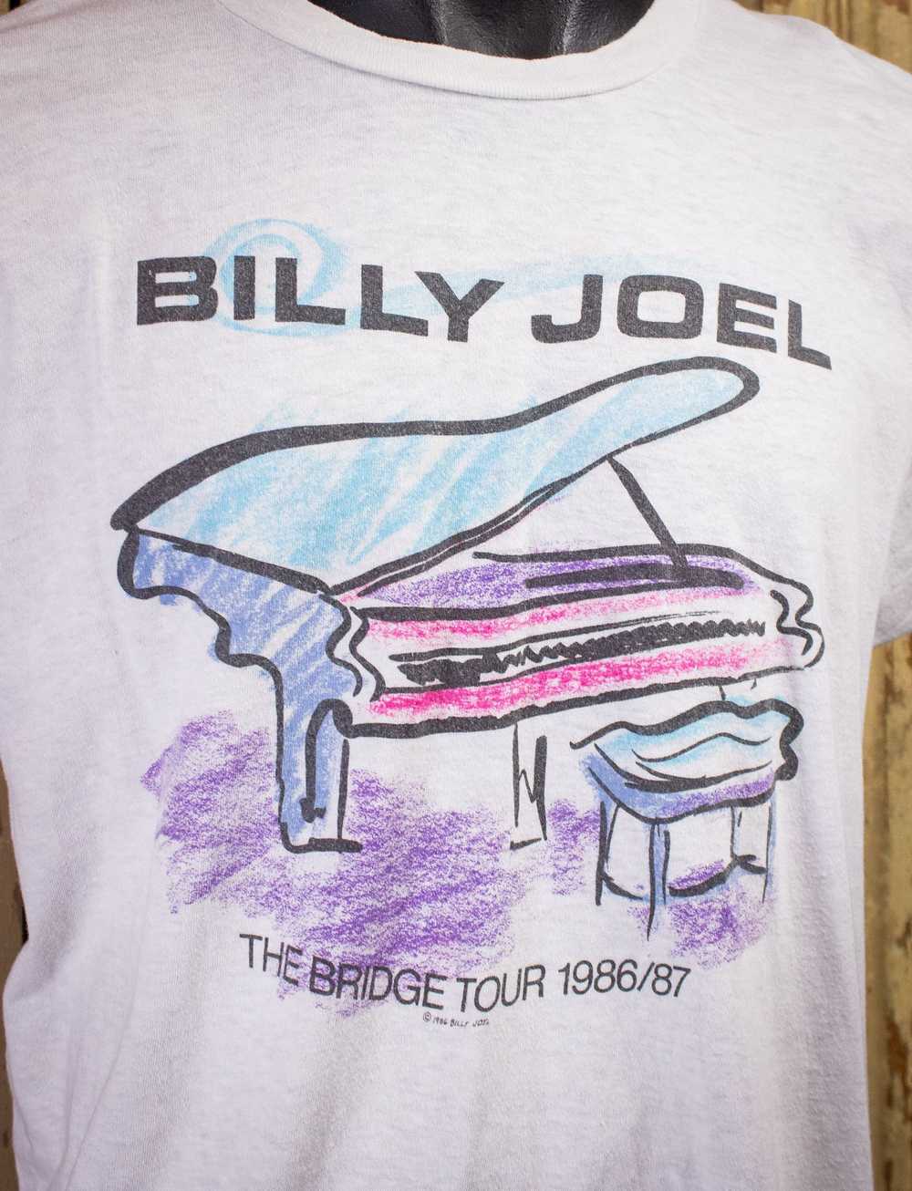Band Tees × Vintage Vintage Billy Joel The Bridge… - image 2