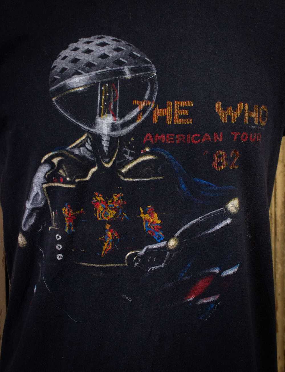 Band Tees × Vintage Vintage The Who American Tour… - image 4