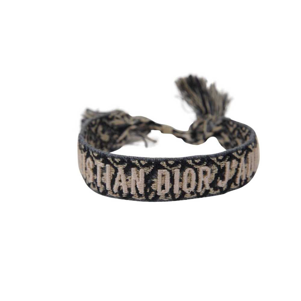 Dior Woven Cotton J'Adior Friendship Bracelet Navy - image 9