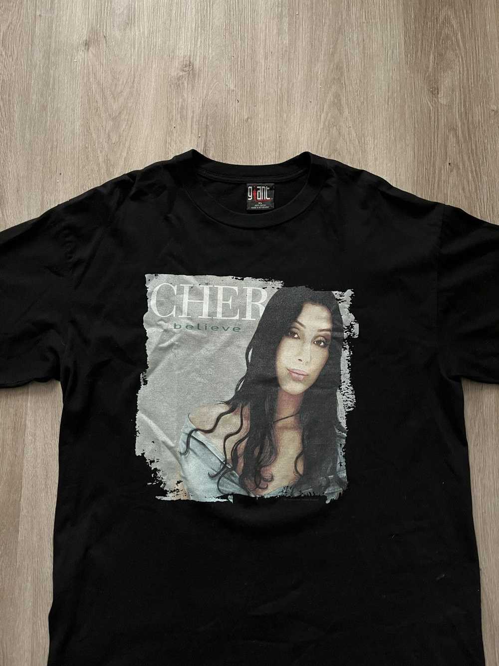 Streetwear × Tour Tee × Vintage Vintage 1999 Cher… - image 3