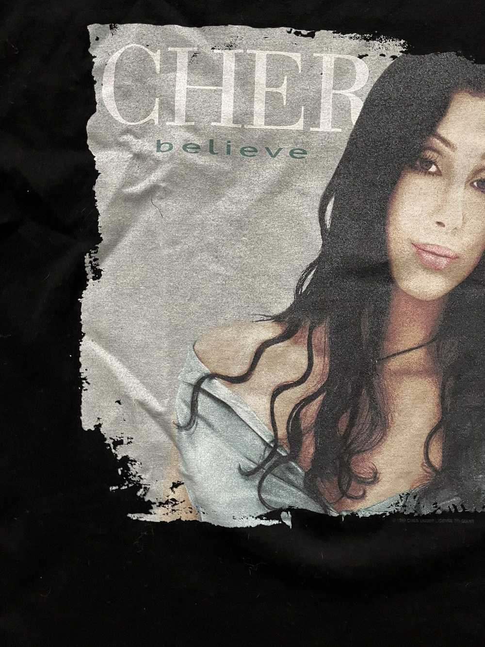 Streetwear × Tour Tee × Vintage Vintage 1999 Cher… - image 5