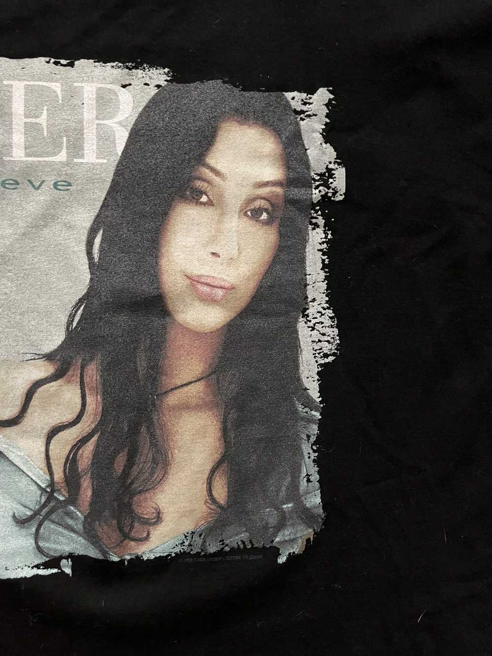 Streetwear × Tour Tee × Vintage Vintage 1999 Cher… - image 6