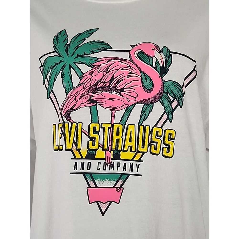 LEVI STRAUSS AND Co. Retro Pink Flamingo Large Wh… - image 4