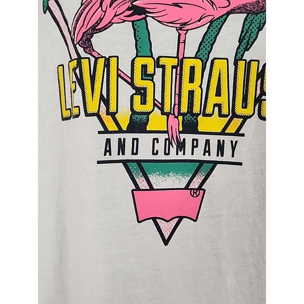 LEVI STRAUSS AND Co. Retro Pink Flamingo Large Wh… - image 6