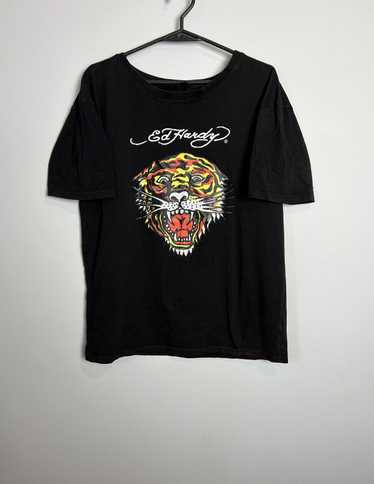 Ed Hardy Tshirt Ed Hardy Tiger big logo