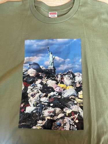 Supreme Supreme Statue Of Liberty Trash T-Shirt Ol