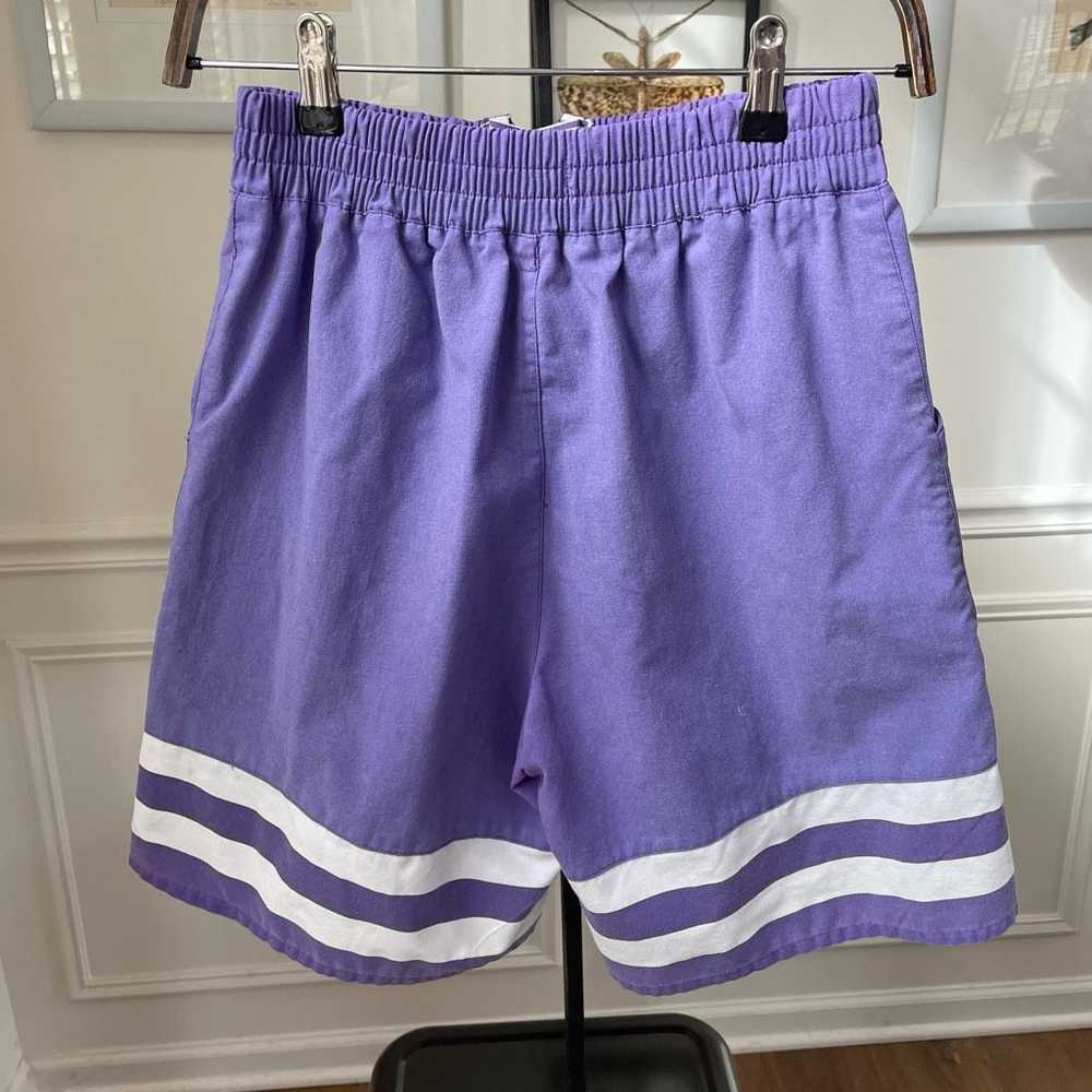 Vintage Vintage 80s 90s Victoria Purple Nautical … - image 5