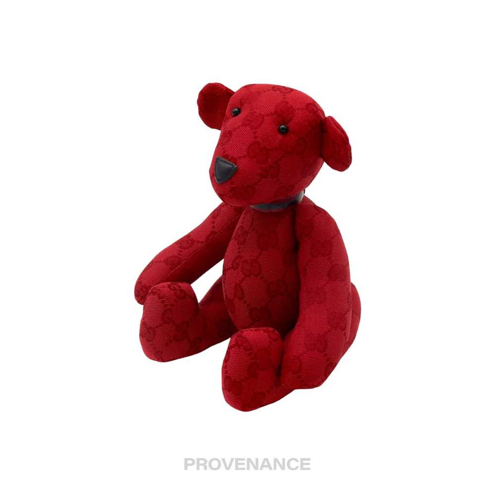 Gucci 🔴 Gucci Teddy Bear - Red GG Canvas - image 4