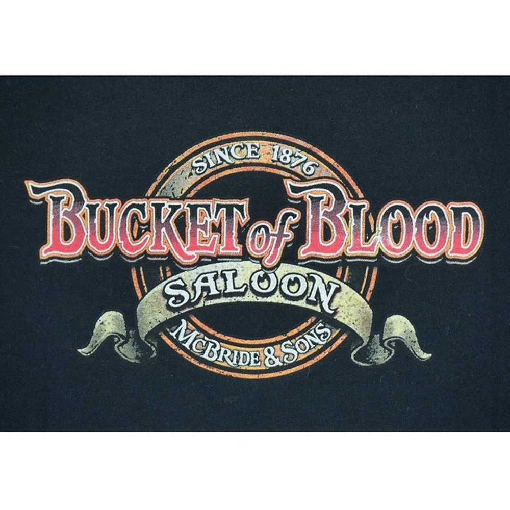 Bucket of Blood Saloon Virginia City Shirt Skelet… - image 4