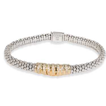 Tiffany & Co. Lagos Diamond Wrap Bangle in 18K Yel