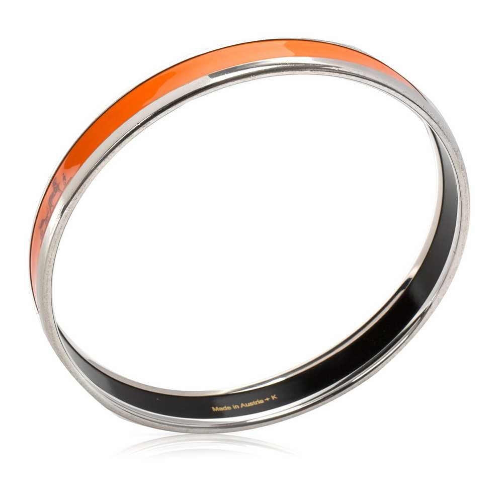 Hermes Hermès Vintage Enamel Caleche Bangle Brace… - image 2