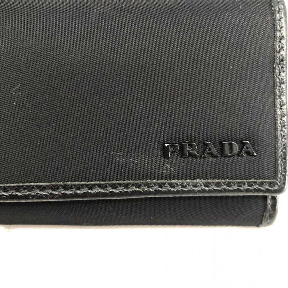 Prada PRADA 6-ring 2PG222 nylon key case, black, … - image 6