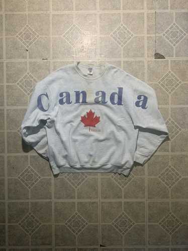 Streetwear × Vintage Vintage 90s Canada Spellout C