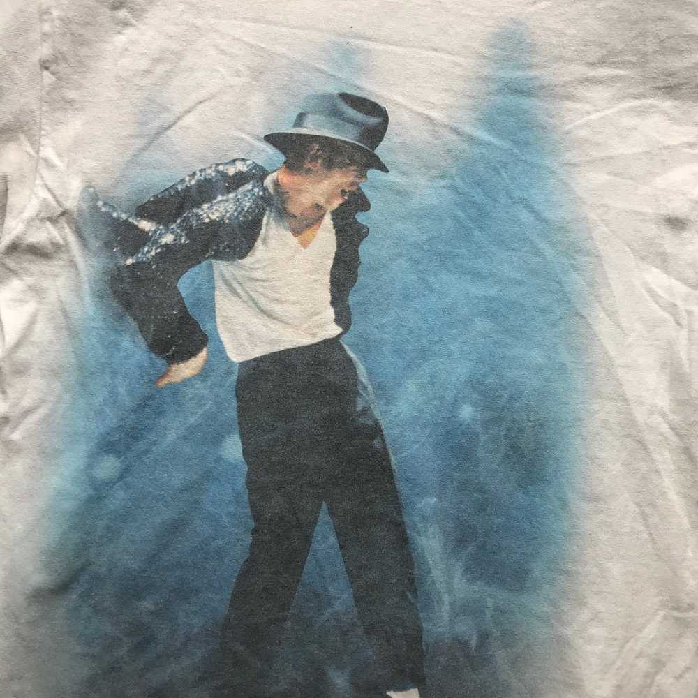 Vintage Michael Jackson Music Hanes T-Shirt Men S… - image 7