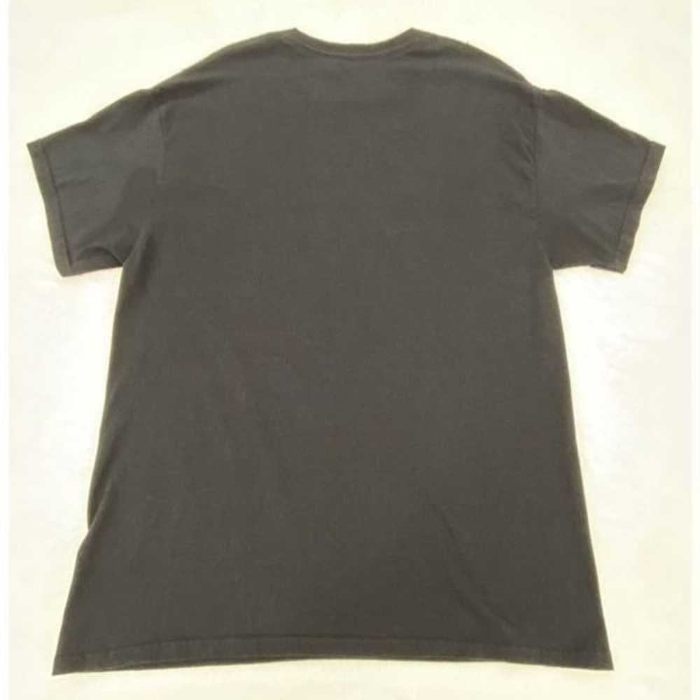 Mens Graphic T Shirt Black Size Large Rainbow Gro… - image 8