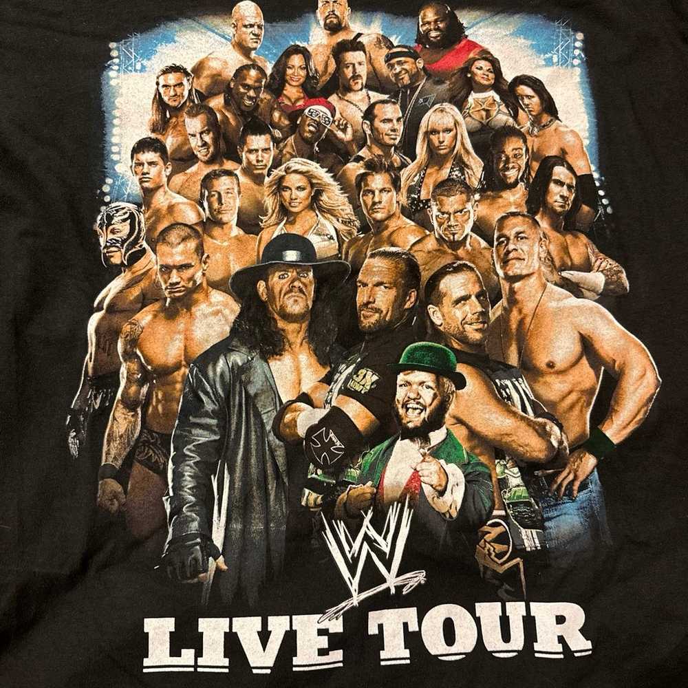 WWE live tour superstar shirt - image 2