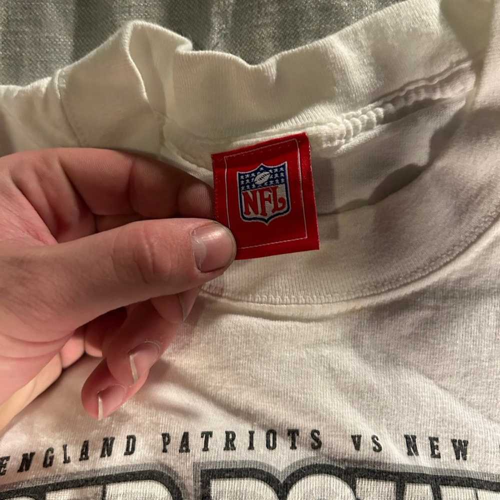 NYG vs New Engand Patriots Vintage Superbowl Tee - image 2