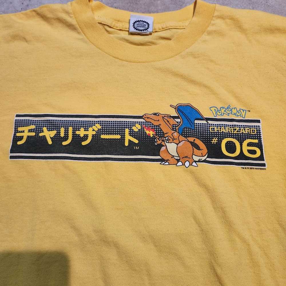 Vintage pokemon charizard shirt - image 3