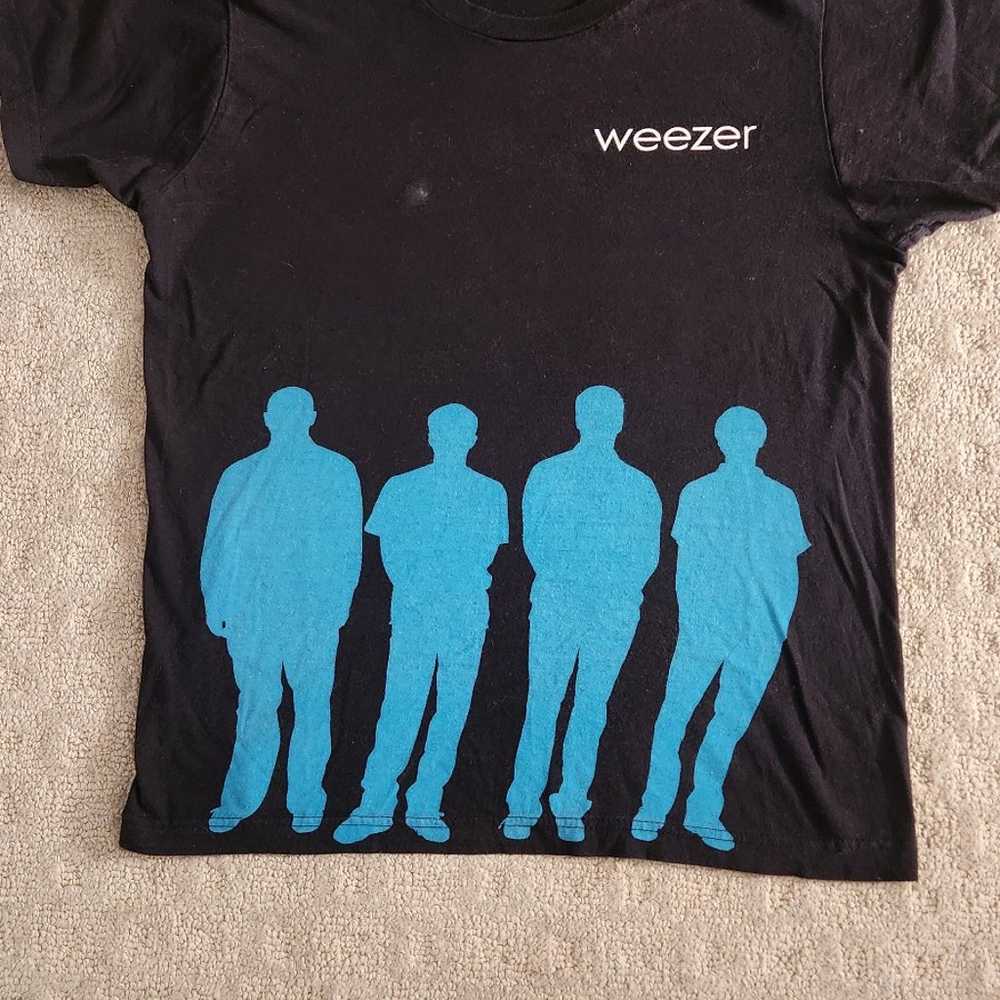 RARE WEEZER MEMORIES TOUR TEE SMALL - image 2