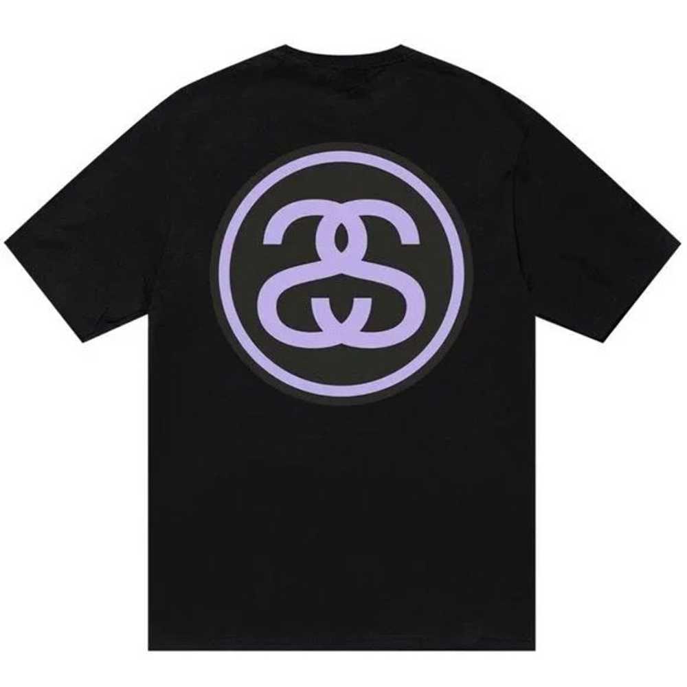 Stussy SS Link T-Shirt, Black - image 2